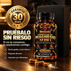 INDOMABLE Noche · Magnesio 12 en 1 para Descanso y Recuperación · 60 cápsulas