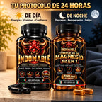 Protocolo Completo INDOMABLE · Día + Noche · 2 frascos