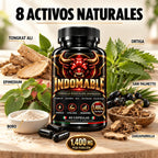 INDOMABLE Día · Energía y Vitalidad Masculina · 8 activos