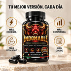 INDOMABLE Día · Energía y Vitalidad Masculina · 8 activos