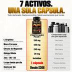 INDOMABLE Día · Energía y Vitalidad Masculina · 8 activos
